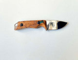 Electrocuted Walnut & Cherry Knife w/ Copper Inlay