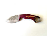 Electrocuted Purpleheart & Maple Knife w/ Copper Inlay