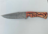 Electrocuted Tulip Wood Knife