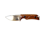 Electrocuted Walnut & Cherry Knife w/ Copper Inlay